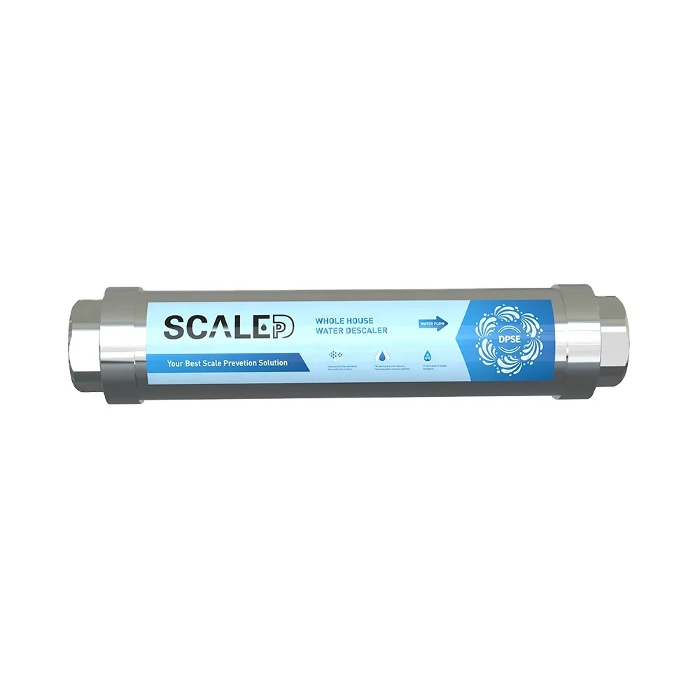 1 Inch & 3/4 Inch Whole House Salt-Free Water Softener the Best Hard Water Conditioner Non-Chemical Water Descaler