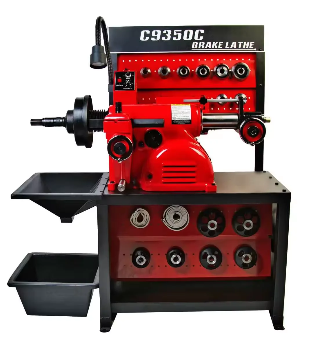 C9350C Vehicle Equipment Drum Brake Lathe Disc Skimmer Machine Car Brake Disc and Drum Grinding Machine