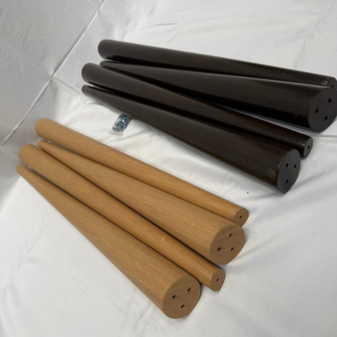 Zhongze Zz009 Farmhouse Rustic Iron Coffee Table Legs with Wood Grain Pattern Made in Hebei