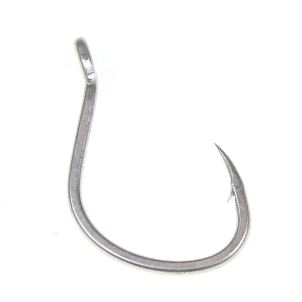1# 1/0 2/0 3/0 4/0 5/0 Saltwater Slow Assist Jigging Hook Tin Painted Corrosion Resistance Jig Lure Hook Live Bait Fishhook