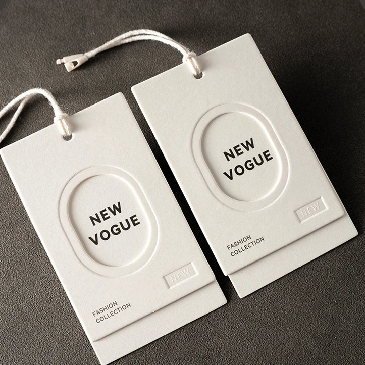 Professional Custom Paper Labels Clothing Tags Clothing Labels