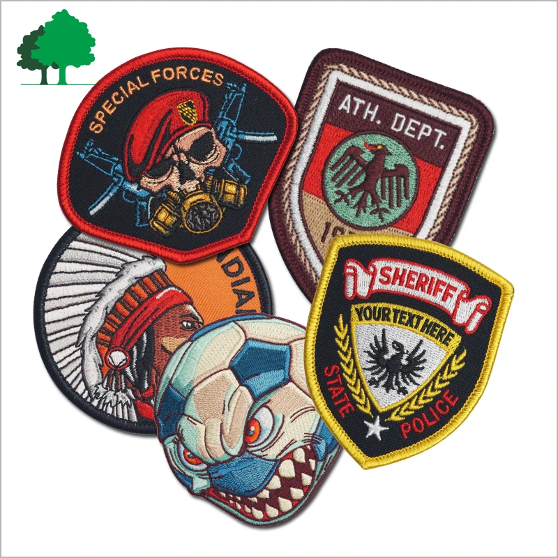 Factory Direct Custom High Quality Cheap Embroidery Patch for Clothing