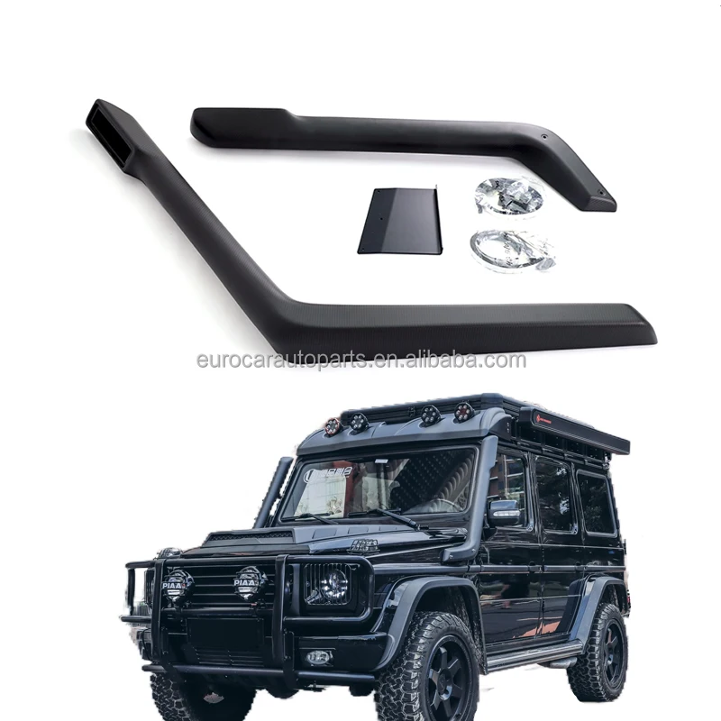 G Class W463 Snorkel Kit Dry Carbon Fiber Matte Black Off Road Auto Parts Real Carbon Left With Right Accessories