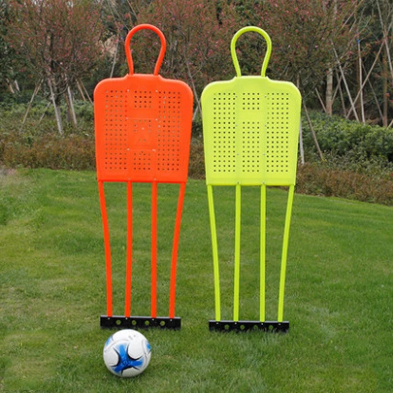 1.75cm   Free Kick Defender Wall Soccer Training Equipment Football Metal Mannequin