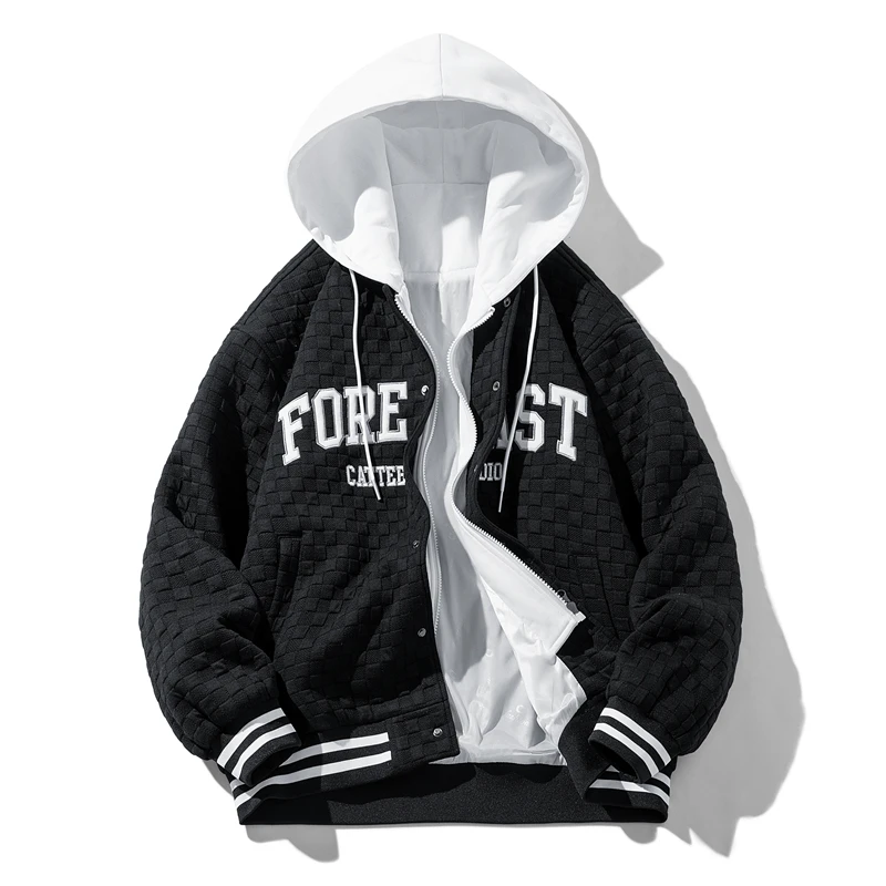 2024 New Style Men Jackets and Coats Fashion Plus Size Winter Coats for Men Baseball Streetwear Men's Winter Coat