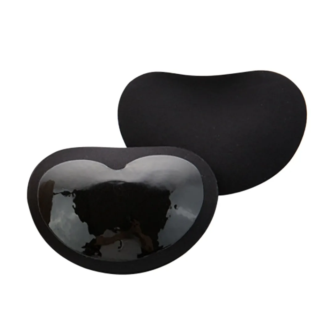 1 Pair Silicone Triangle Bikini Swimsuit Bra Insert Pads Push up Breast Enhancer Underwear Women Bra Pads Accessories