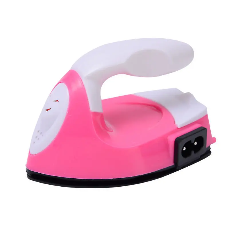 Mini Electric Iron Portable Travel Craft Clothing Sewing Pad Electric Protection Household Cover Iron Supplies L4G6
