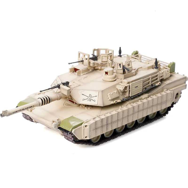 1/72 American M1A2 Main Battle tank  Desktop Collection Ornament Knick-Knack