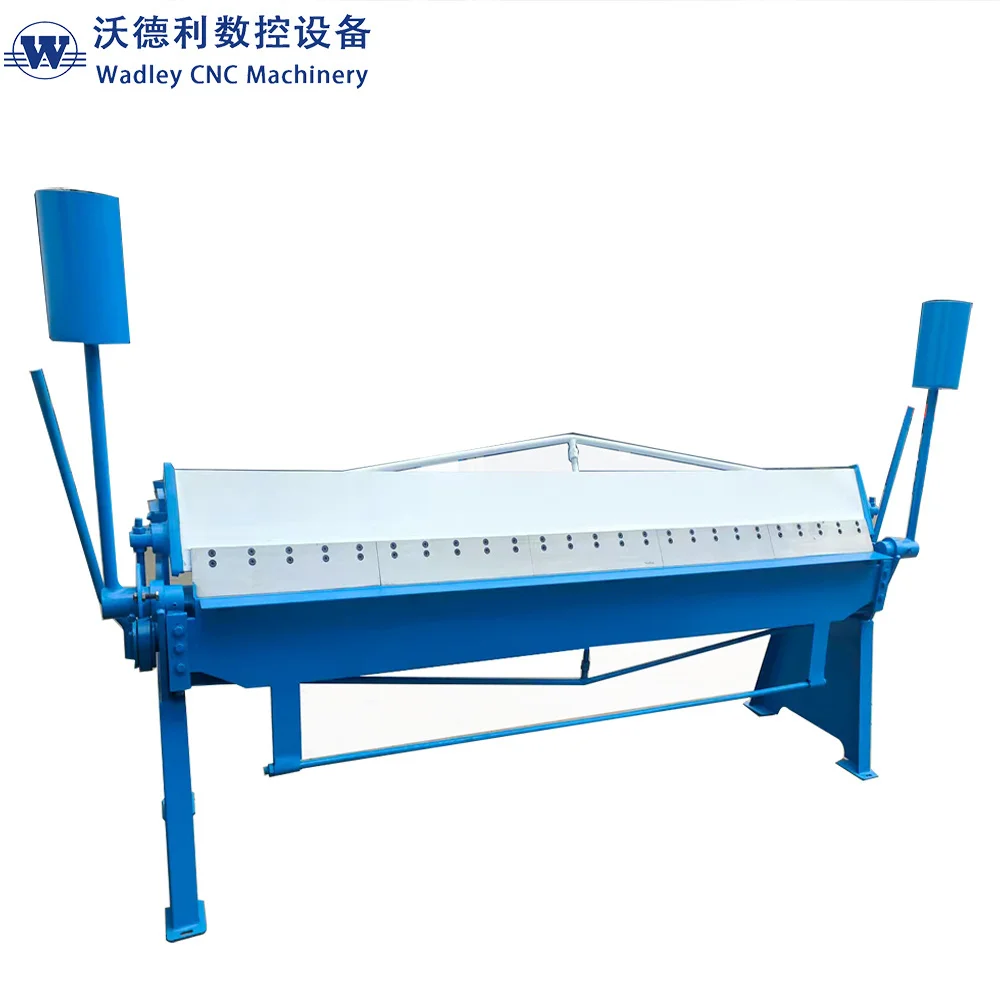 1.3m 1.5m 2m 2.5m 3m Manual Sheet Metal Bending Machine Manual Small Press Brake Folding Machine