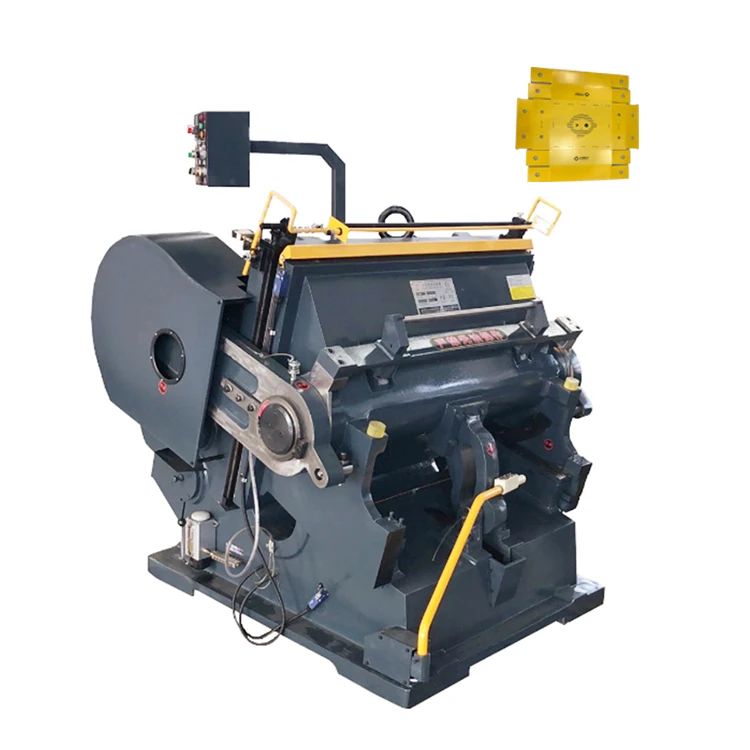 Zhml Best Seller Semi-Auto Creasing and Die Cutting Machine for Paperboard Making Box