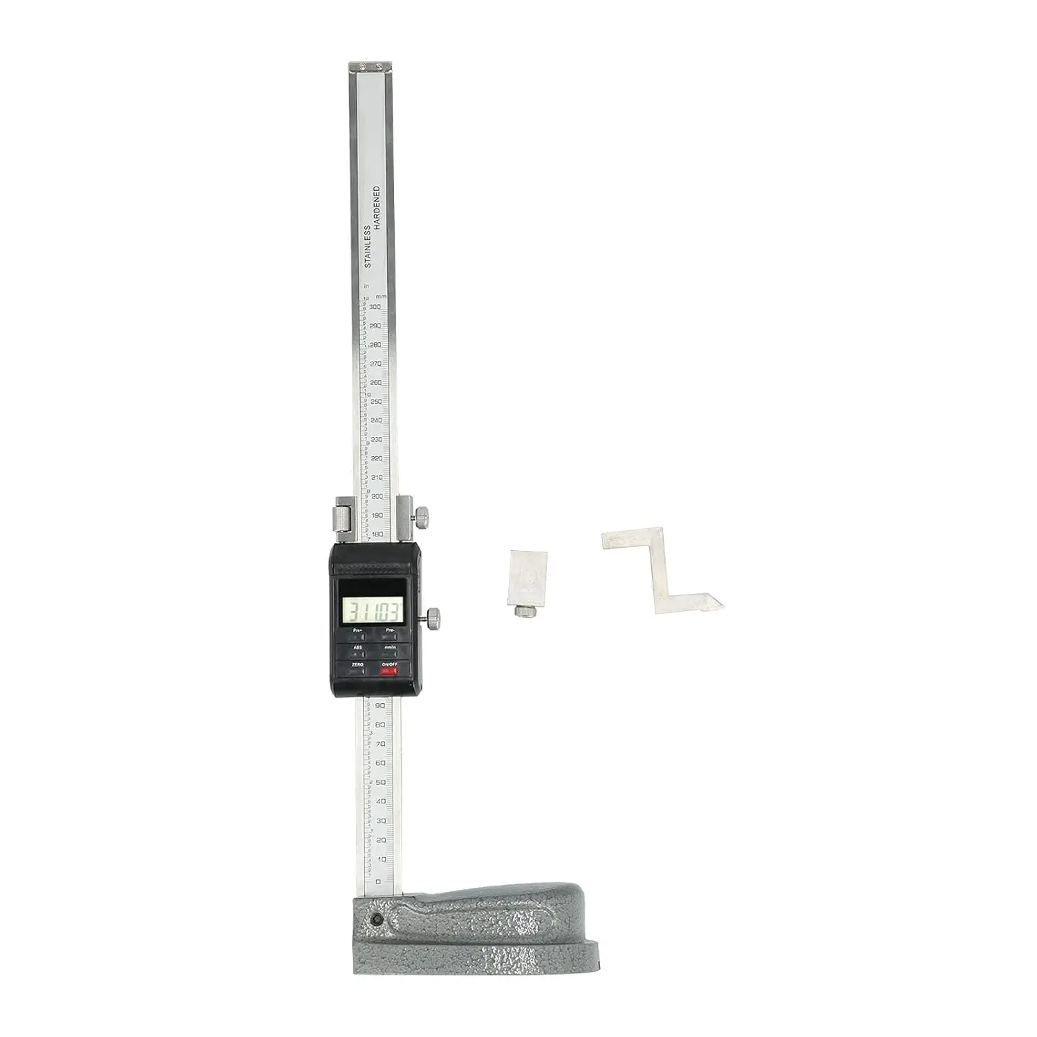 ROKTOOLS Height Gauges 0-300mm/0-12in Electronic Digital Height Gauge for Processing Measurement Scriber