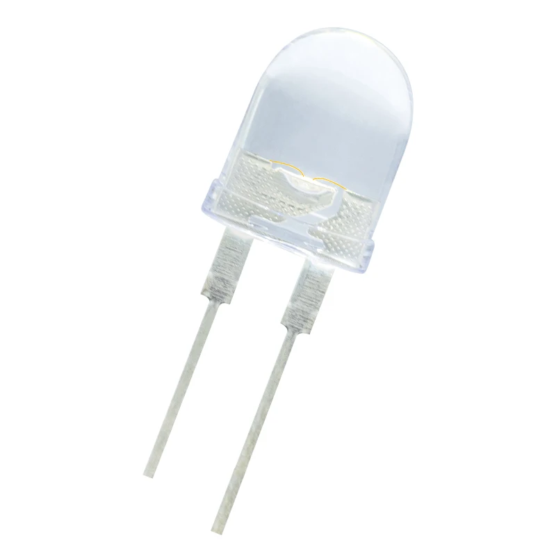 0.5W High Power 10mm LED Diode Pure White 3500-7000K for Lighting