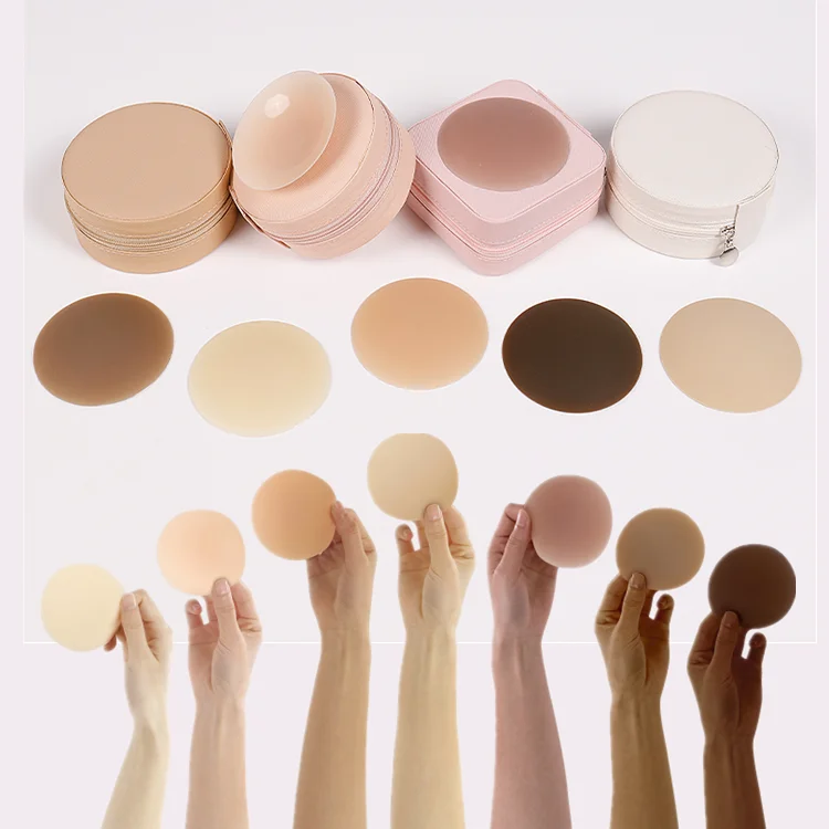 Hot Breast Petals Silicone Self Adhesive Glue Free Nipple Cover Adhesive Patch for Breast