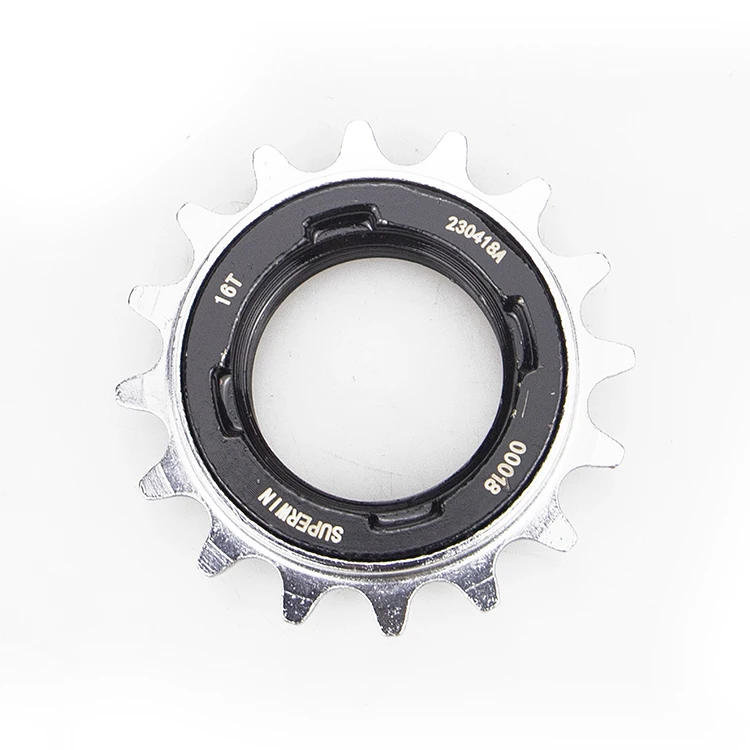 ZUKKA Single Speed Steel Bicycle Freewheel 16T/18T Bike Freewheel Compatible With 1/2''x1/8'' Chains