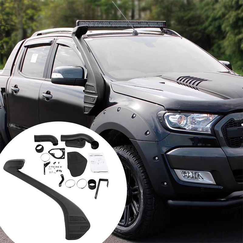 4WD Car Accessoris air Intake  Snorkel Kit for Ford Ranger T8 T7 Wildtrak XLT 2019 2020 2021 2022  Pickup Accessories