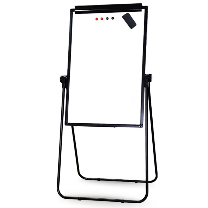 Zhongjia YDB-002 Foldable Flip Chart Dry Erase Board Customized Color Powder Coated Steel Stand Aluminum Alloy Frame