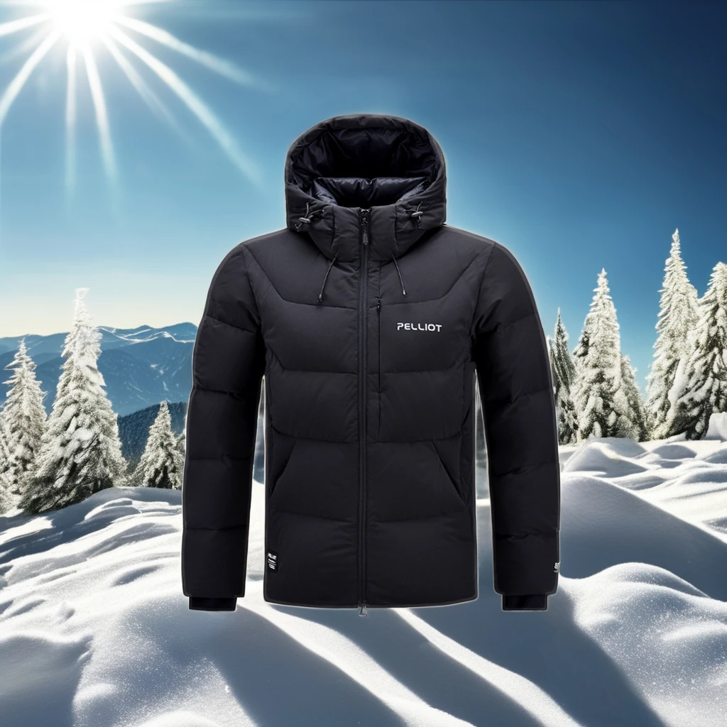 Pelliot Men's Winter High Quality Eco-friendly Down Coat Winter Warm Jacket 90 Duck Down Jacket Short 100% Polyester Adults