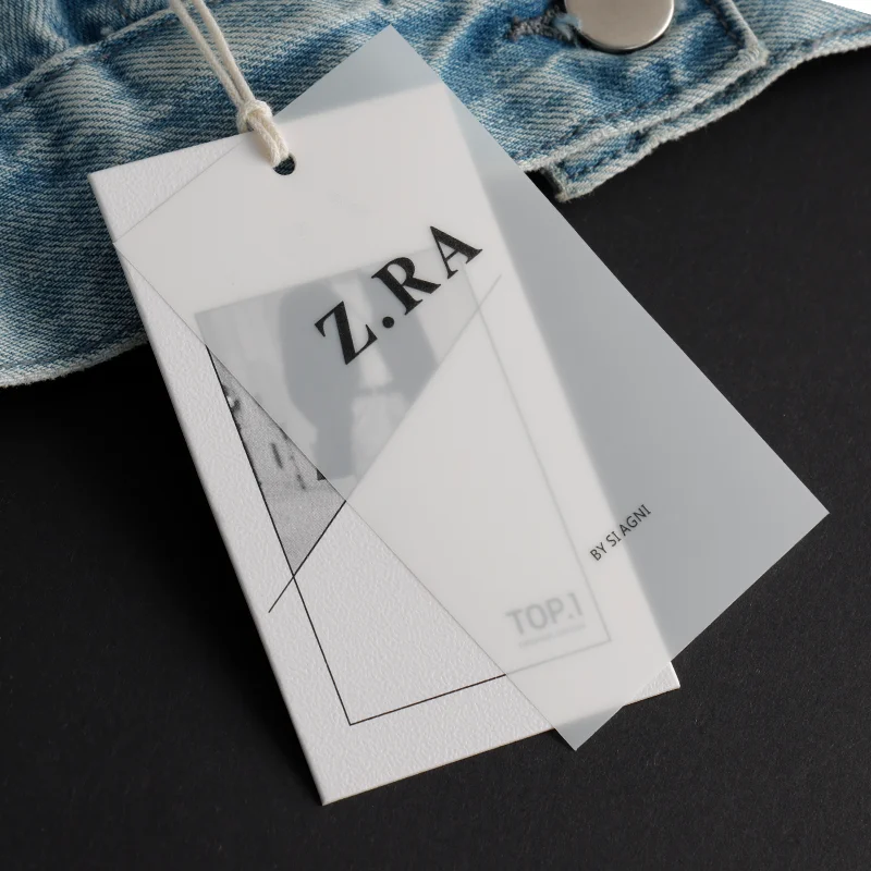Custom Clothing Tag Clothing hang Tags Garment Paper Label