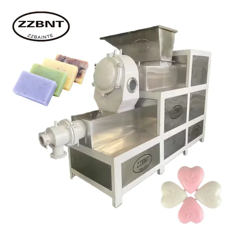 ZZBNT High Quality High Efficiency Soap Cutting Line Machine Hotel Home Use Toilet Soap Making Plodder Easy Operation 220V/380V