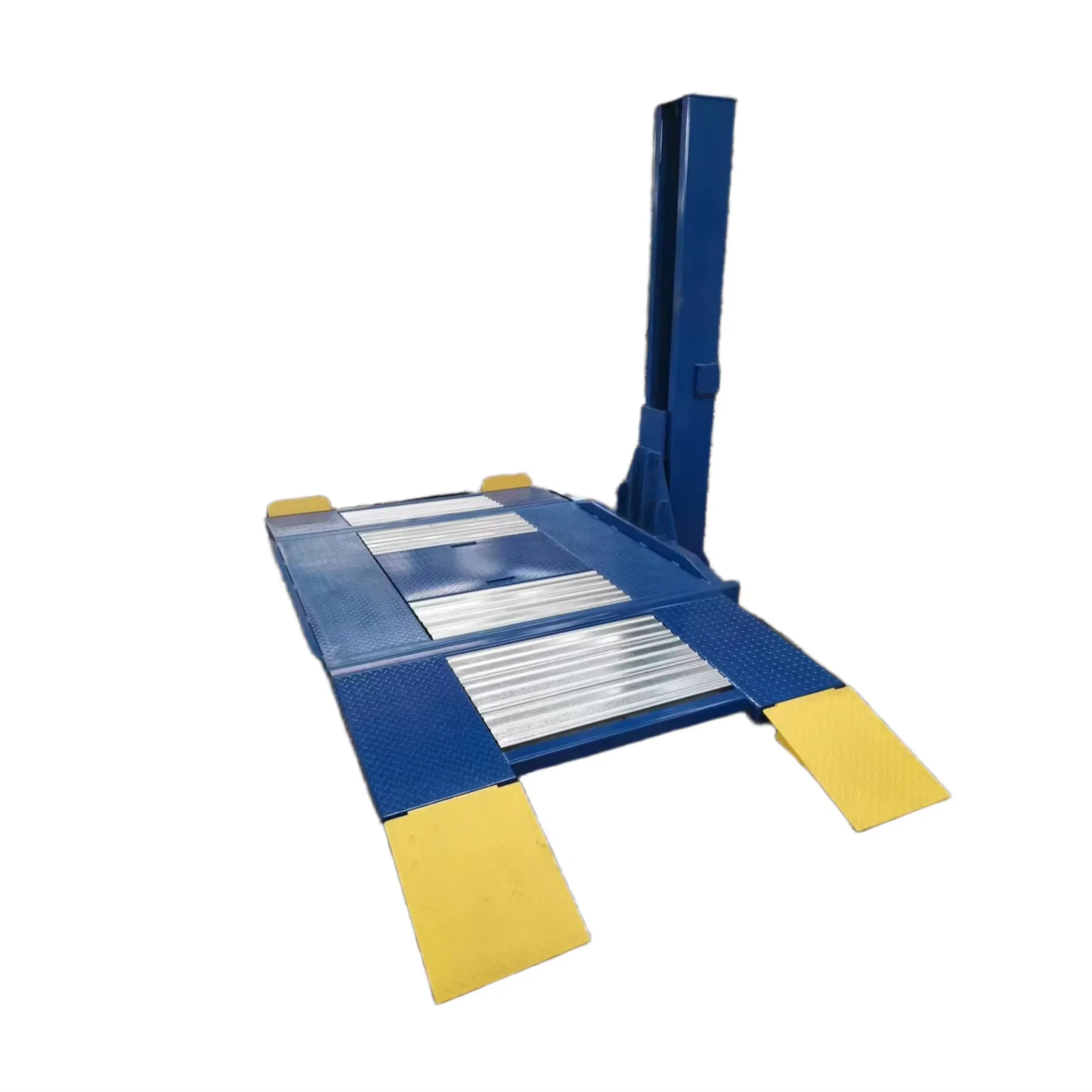 Portable 2700 KG Hydraulic Single Post Car Lift Hiost with Manual Unlocking Parking Lift for Home Agrage Auto Elevaor Car Jack