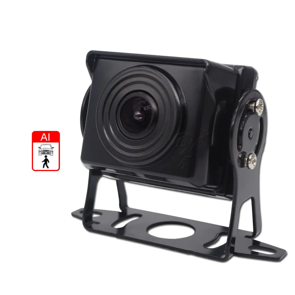 1080p HD AI BSD Smart Rear View Camera with Blind Spot Detection Pedestrian Vehicle Voice Alarm Safety Driving Monitoring System