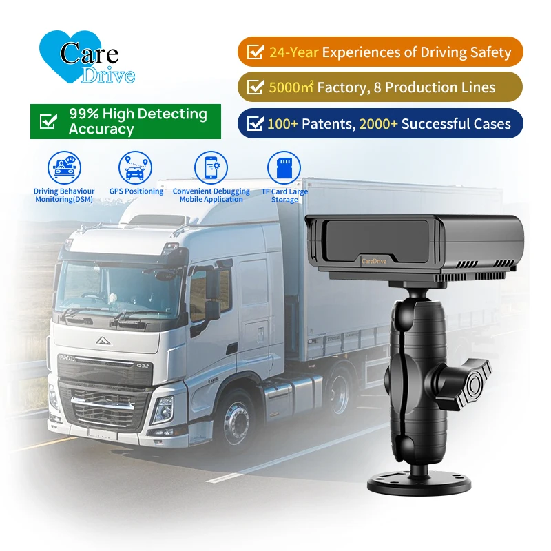 AlwayCare Artificial Intelligence Safety Driving Monitoring System Real-time 4G Camera Fleet Management for Truck Drivers Drive