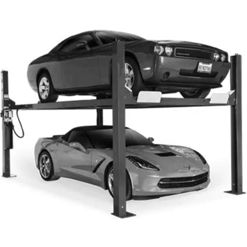 Osate CE Certificated 4Ton Auto 4 Post Car Lift XRDDW4.0TD for Storage and Repairing Job