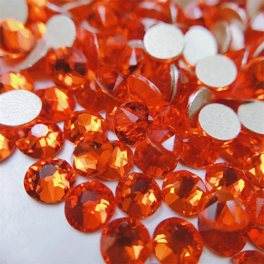 SS16 SS20 SS30 Bulk Wholesale Flat Bottom Flat Back Rhinestones Non Hotfix Crystals for Swimsuits Activewear