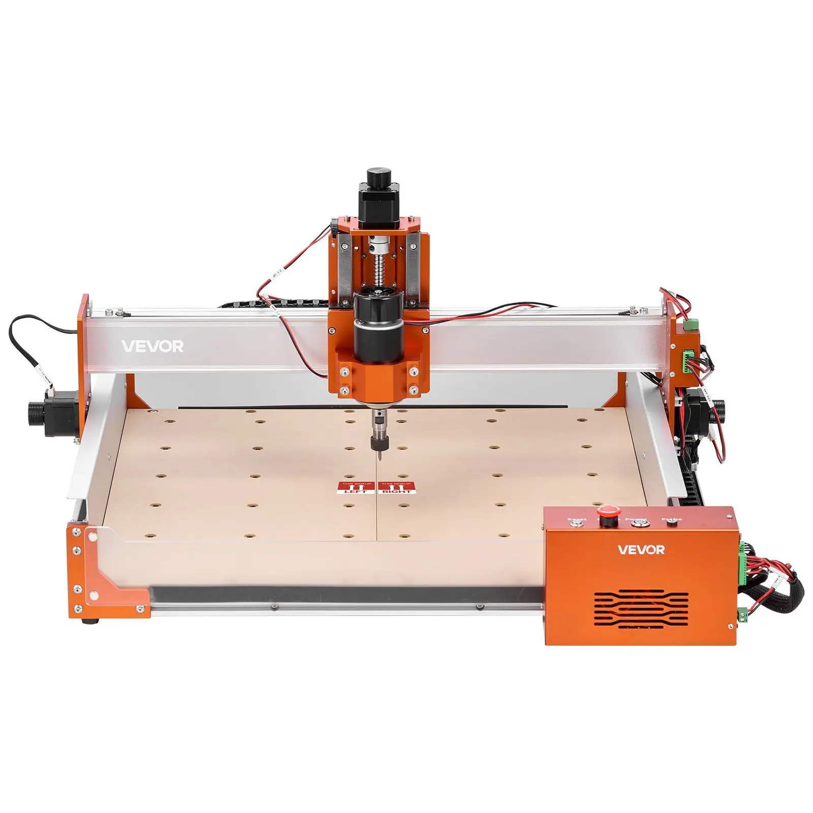 "CNC 100W 3-Axis Wood Engraving Milling Machine 15.75 X 15.75 X 3.74 Working Area Linear Rail"